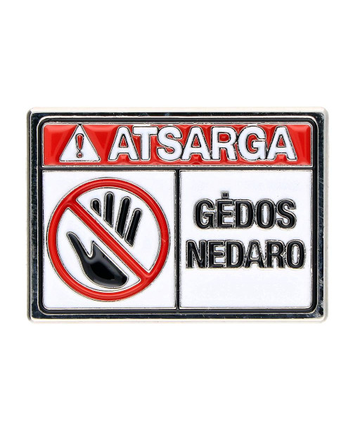 Ženkliukas Atsarga gėdos nedaro